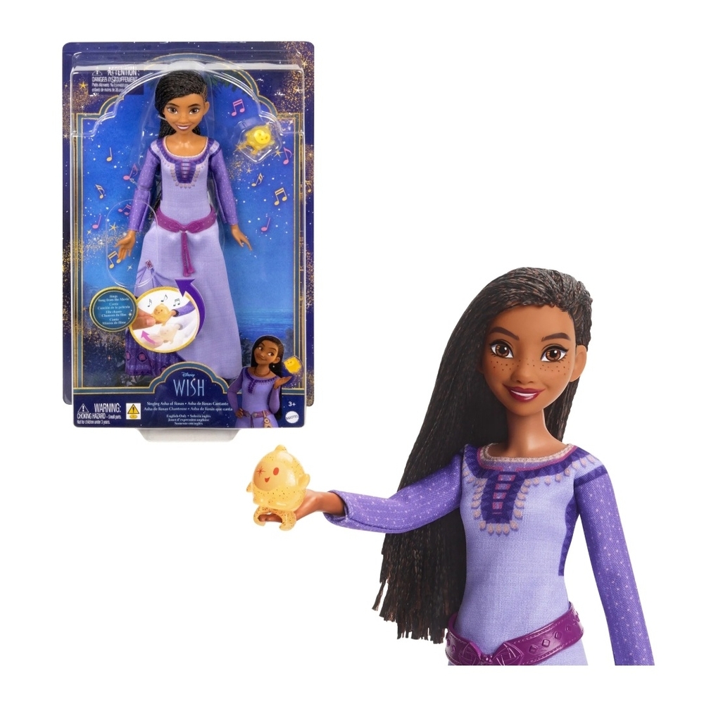 Singing Disney Wish Barbie With Some Box Damage